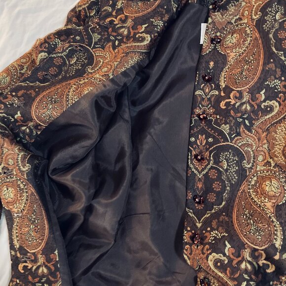 Dana Buchman Lined Jacket Size 10 (Note: Colour variations due to camera) - Picture 6 of 12